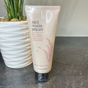 Avon The Face Shop RICE‎ WATER BRIGHT Foaming Cleanser 5 oz SEALED